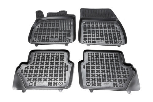 Covorase Presuri Auto Cauciuc Dedicate Ford ECOSPORT II 2012 - 2018 | Ford FIESTA MKVII toate modelele inclusiv Mild Hybrid 2017 - 2021, 2021 - | Ford PUMA 2019 - | Ford PUMA Hybrid 2019 -