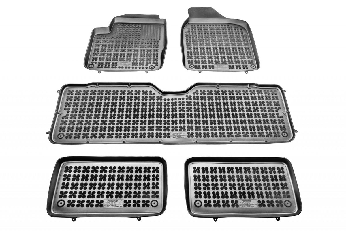 Gumi autószőnyegek Ford GALAXY I 7 személyes 1995 - 2006 | Seat ALHAMBRA I 7 személyes 1996 - 2010 | VW SHARAN I 7 személyes 1995 - 2010