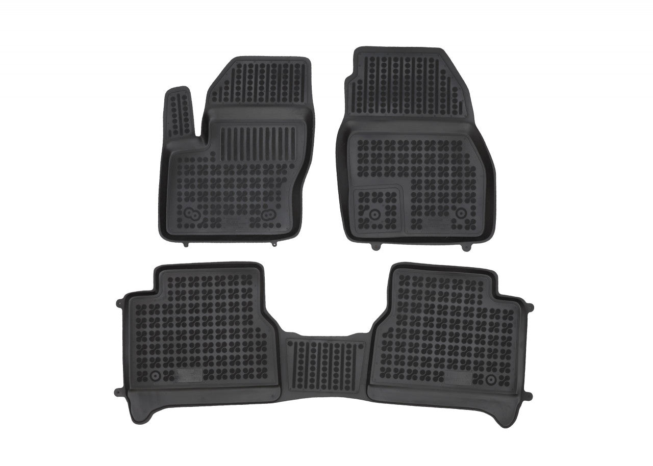 Covorase Presuri Auto Cauciuc Dedicate Ford TOURNEO CONNECT II - 5 loc 2013 - 2022 | Ford GRAND TOURNEO CONNECT II 5 loc 2013 - 2022 | Ford TRANSIT CONNECT II - 2013 - 2018, 2018 - 2022