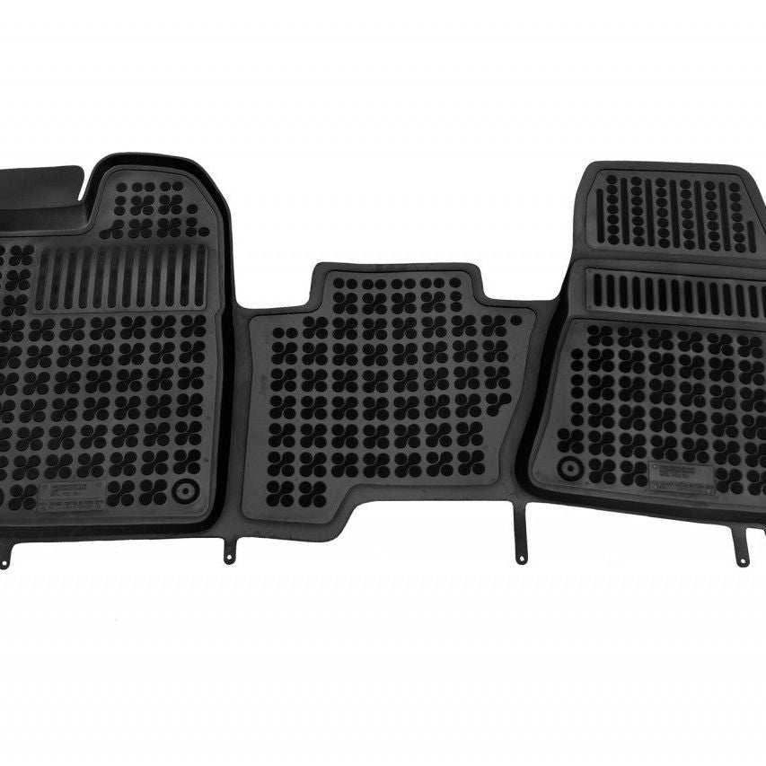Covorase Presuri Auto Cauciuc Dedicate Ford TOURNEO CUSTOM 3 loc, cutie manuala 2013 - 2018 | Ford TRANSIT IV 3 loc, cutie manuala 2013 - 2018, 2018 - | Ford TRANSIT CUSTOM I 3 loc, cutie manuala 2012 - 2023