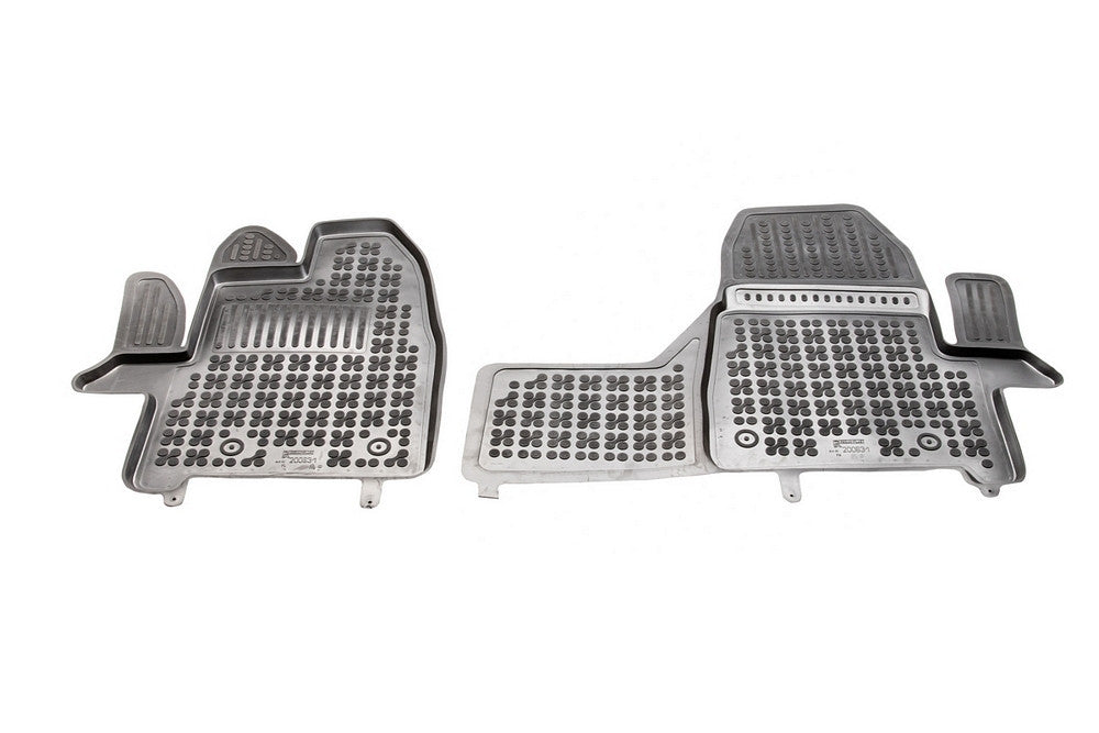 Covorase Presuri Auto Cauciuc Dedicate Ford TOURNEO CUSTOM Titanium, 2 loc cutie manuala, 2018 -