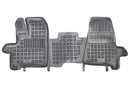 Covorase Presuri Auto Cauciuc Dedicate Ford TRANSIT IV fata, 2 loc , scaune individuale, cutie automata 2013 -