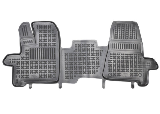 Covorase Presuri Auto Cauciuc Dedicate Ford TRANSIT IV fata, 2 loc , scaune individuale, cutie automata 2013 -