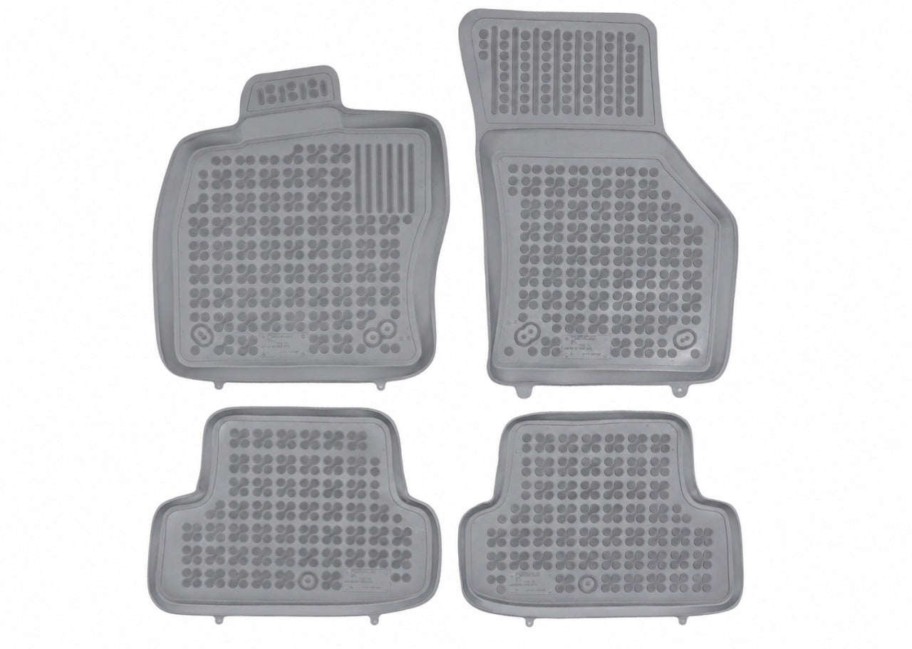 Covorase Presuri Auto Cauciuc Dedicate Gri Audi A3 III 8V | S3 8V Limousine 2013 - 2020 | Audi A3 III 8V | S3 8V Sportback 2012 - 2020 | VW GOLF VII, GOLF VIII Hatchback TSI, TDI 2012 - 2019, 2019-