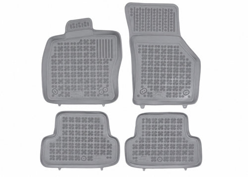 Covorase Presuri Auto Cauciuc Dedicate Gri Audi A3 III 8V | S3 8V Limousine 2013 - 2020 | Audi A3 III 8V | S3 8V Sportback 2012 - 2020 | VW GOLF VII, GOLF VIII Hatchback TSI, TDI 2012 - 2019, 2019-