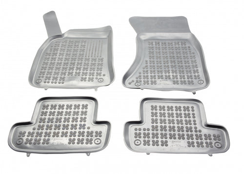 Covorase Presuri Auto Cauciuc Dedicate Gri Audi A5 I Cabrio, Coupe 2007 - 2016