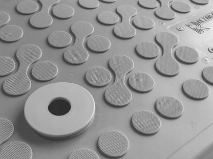 Covorase Presuri Auto Cauciuc Dedicate Gri VW GOLF V Hatchback 2003 - 2007 | VW GOLF V Variant 2007 - 2009 | VW GOLF GTI 2007 - | VW GOLF VI 2008-2013 | VW JETTA V 2005 - 2011 | VW SCIROCCO III 2008-2017 | Seat LEON II (MK2) 2005 - 2013 | Skoda OCTAVIA II