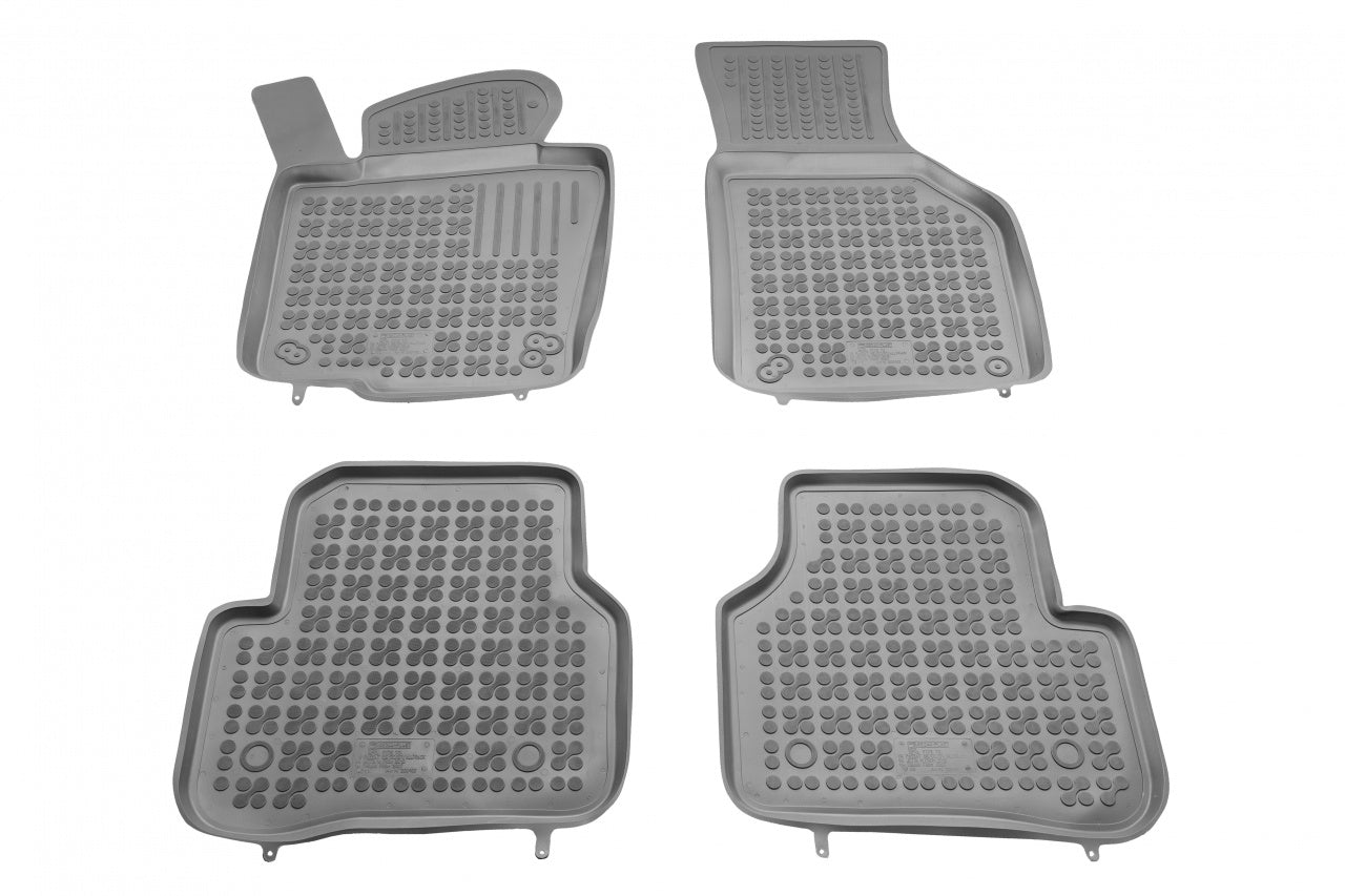 Dedikált gumi autószőnyegek szürke VW PASSAT B6 2005 - 2010 | VW PASSAT B7 2010 - 2014 | VW PASSAT B7 Alltrack 2011 - 2014 | VW PASSAT CC 2008-2016 | VW JETTA VI 2010 - 2018 | VW TIGUAN I 2007-2015