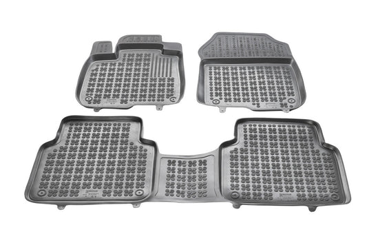 Covorase Presuri Auto Cauciuc Dedicate Honda CR-V V, Honda CR-V V Hybrid versiuni 5 loc, 7 loc (rand 3 scaune pliat) 2018 - 2022 | Honda CR-V e:HeV Hybrid 2022 -