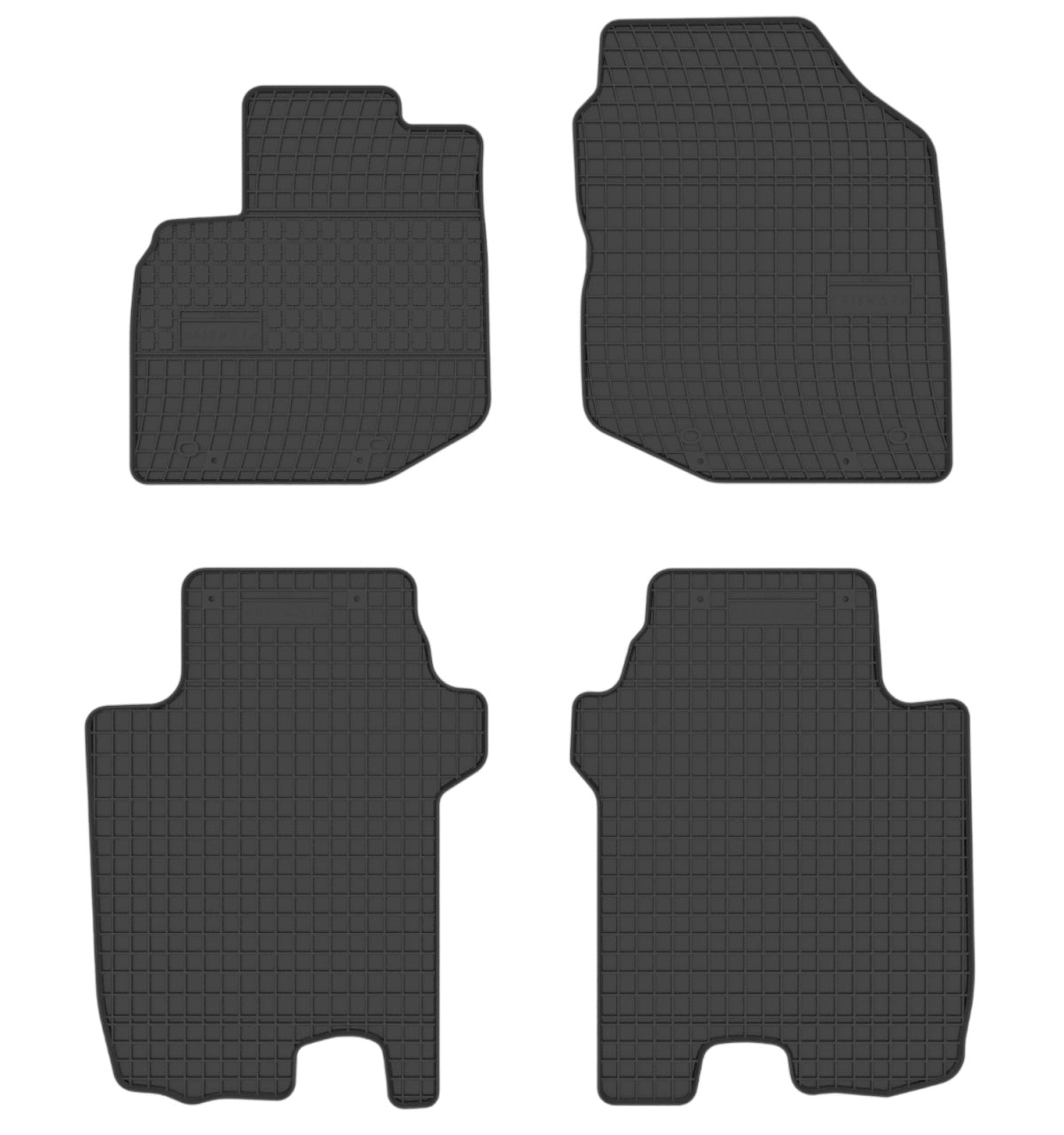 Covorase Presuri Auto Cauciuc Dedicate Honda JAZZ III 2008-2013