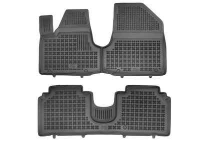 Covorase Presuri Auto Cauciuc Dedicate Hyundai IONIQ 5 cu consola centrala reglabila 2021 -