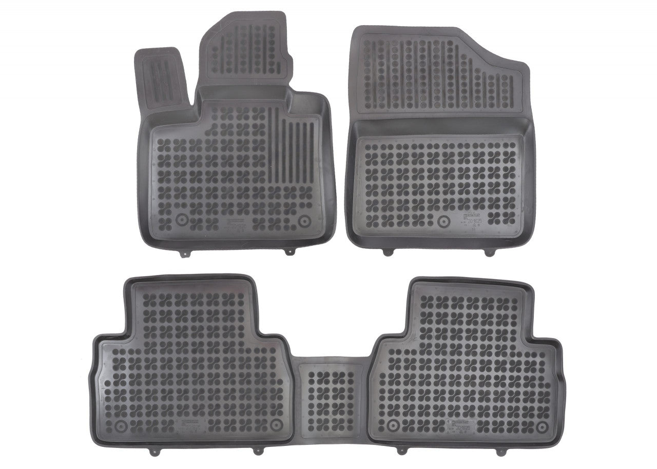 Covorase Presuri Auto Cauciuc Dedicate Hyundai SANTA FE IV Hybrid, 5 loc, Facelift 2020 -