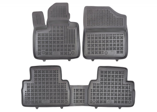 Covorase Presuri Auto Cauciuc Dedicate Hyundai SANTA FE IV Hybrid, 5 loc, Facelift 2020 -