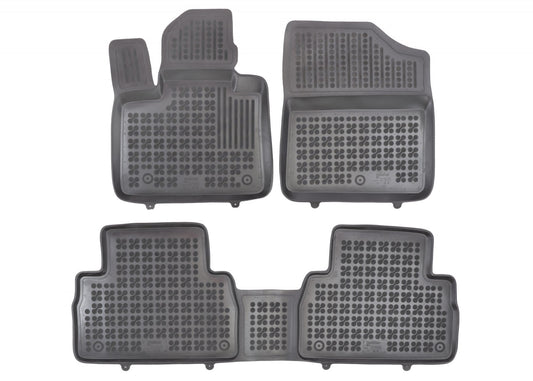 Covorase Presuri Auto Cauciuc Dedicate Hyundai SANTA FE IV Hybrid, 5 loc, Facelift 2020 -