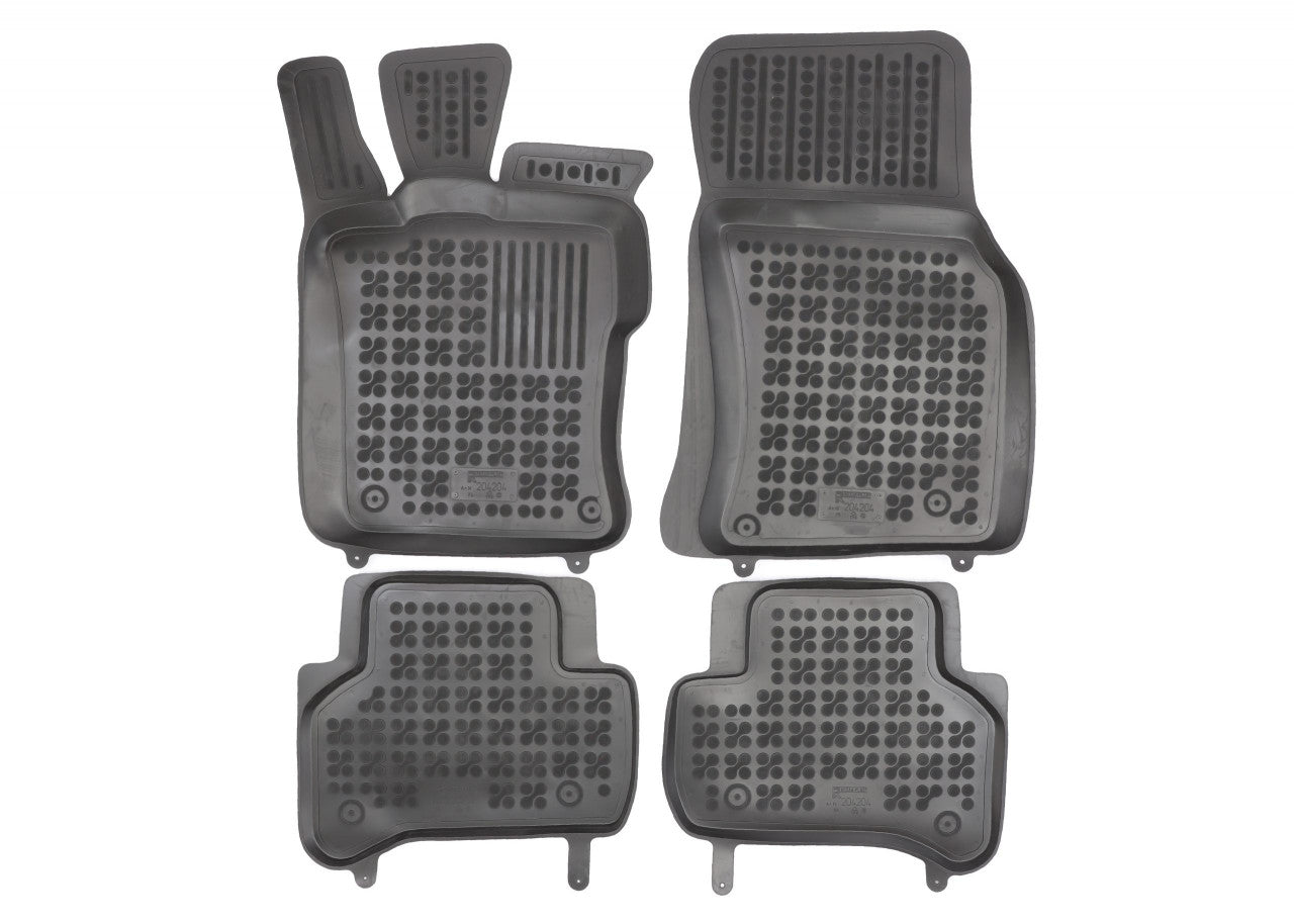 Covorase Presuri Auto Cauciuc Dedicate Jaguar XE toate modelele fara Hybrid 2015 -