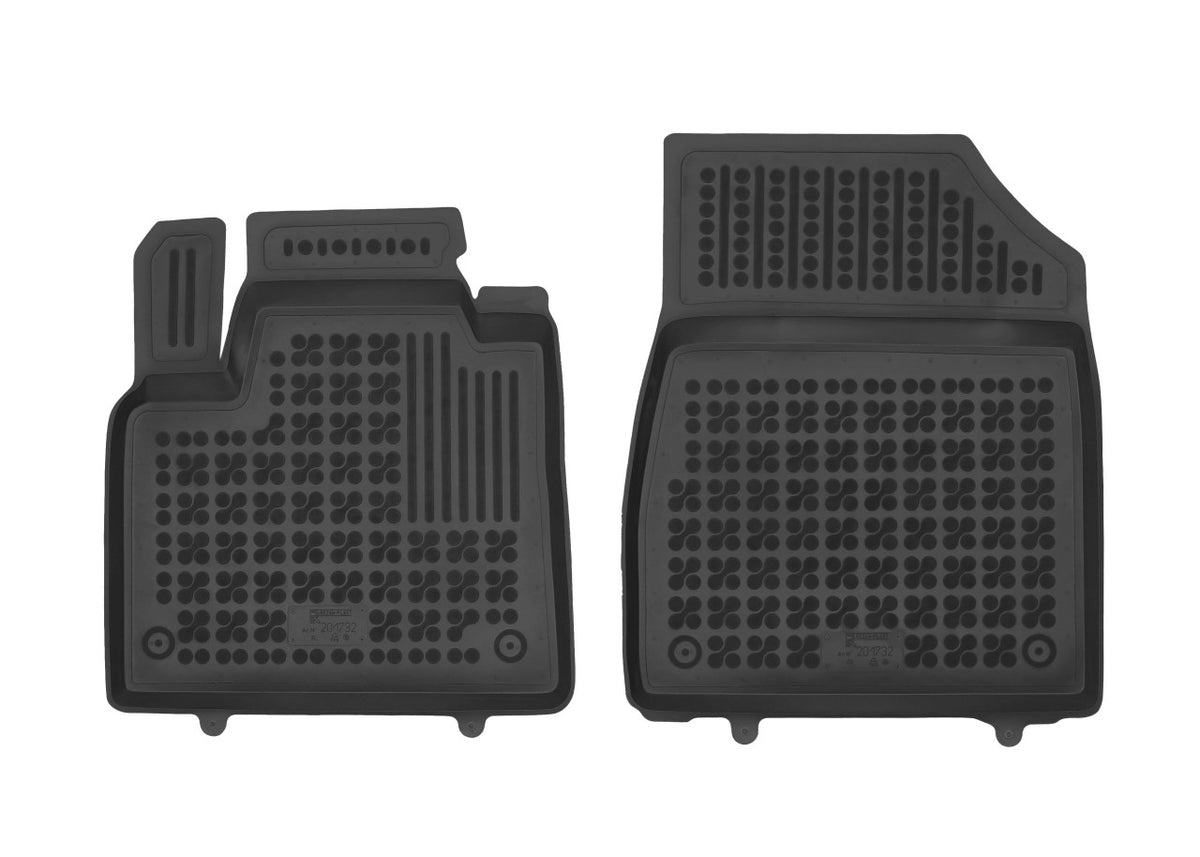 Covorase Presuri Auto Cauciuc Dedicate Mercedes CITAN II fata, 2, 3 loc, manual si cutie automata 2022 - | Nissan TOWNSTAR Van, fata 2021 - | Renault KANGOO III Van, fata 2021 - | Renault KANGOO III E - TECH Van, fata, electric 2021 -