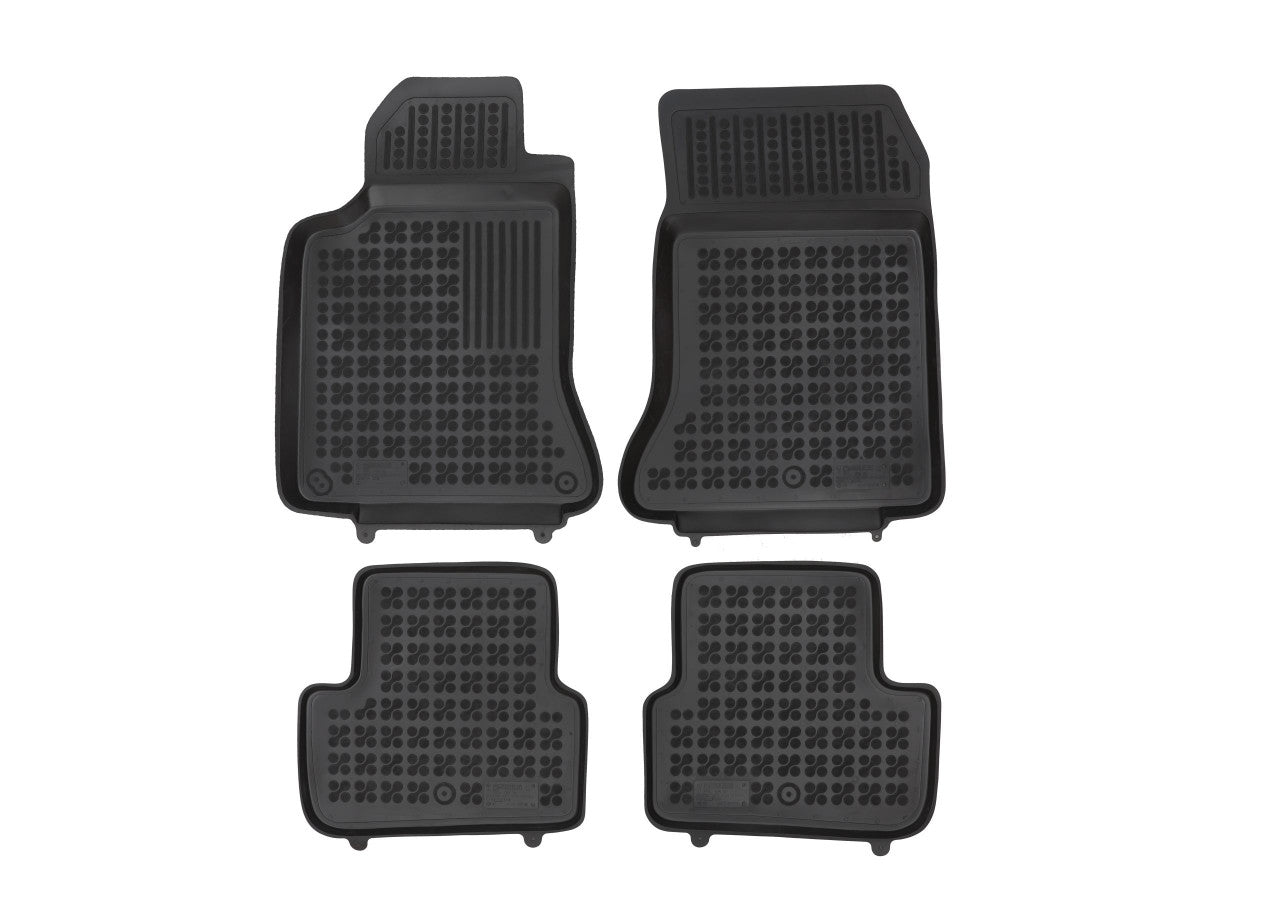 Covorase Presuri Auto Cauciuc Dedicate Mercedes GLA I 2013 - 2019 | Mercedes W176 A-CLASS 2012 - 2018 | Infinity Q30 I Hatchback, cutie automata, roata rezerva mica, 4x2 2015 - 2019