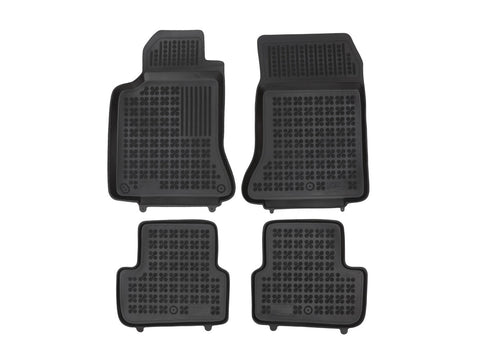 Covorase Presuri Auto Cauciuc Dedicate Mercedes GLA I 2013 - 2019 | Mercedes W176 A-CLASS 2012 - 2018 | Infinity Q30 I Hatchback, cutie automata, roata rezerva mica, 4x2 2015 - 2019