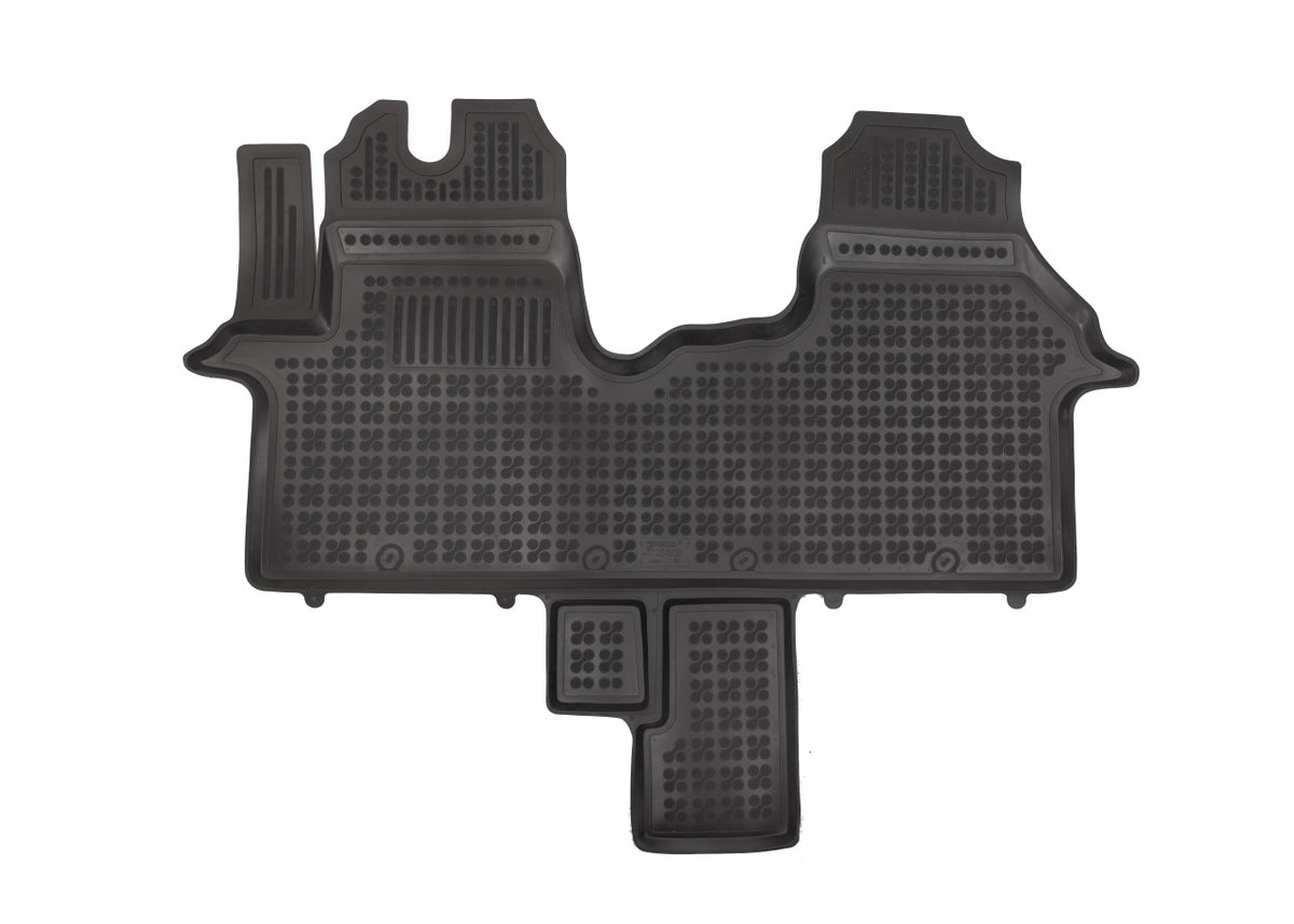 Covorase Presuri Auto Cauciuc Dedicate Renault Trafic III, Rand 1 cu 2 sau 3 Locuri, 2021 -