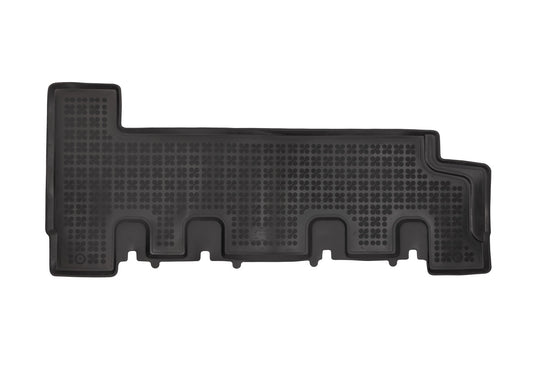 Covorase Presuri Auto Cauciuc Dedicate Renault Trafic III, Rand 3 cu 3 Locuri, usa pasageri doar pe partea dreapta, scaune fixe (nu culiseaza), 2021 -