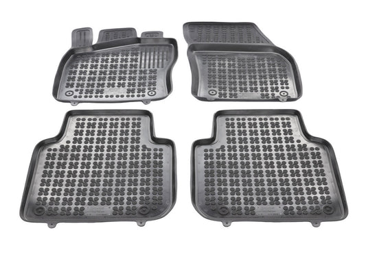 Covorase Presuri Auto Cauciuc Dedicate Seat TARRACO versiuni 5 loc, 7 loc (rand 3 scaune pliat) 2018 - | Skoda KODIAQ 2016 - | VW TIGUAN ALLSPACE 5 loc, 7 loc (rand 3 scaune pliat) 2017 - 2021, 2021 -