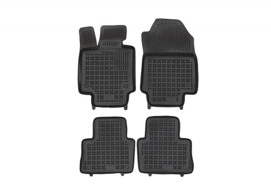 Covorase Presuri Auto Cauciuc Dedicate Suzuki ACROSS Plug in Hybrid , cu o singura podea in portbagaj, roata rezerva mica 2020 - | Toyota RAV4 V, Toyota RAV4 V Hybrid , cutie automata 2018 - 2022, 2022 - | Toyota RAV4 V Plug-In Hybrid 2018 -