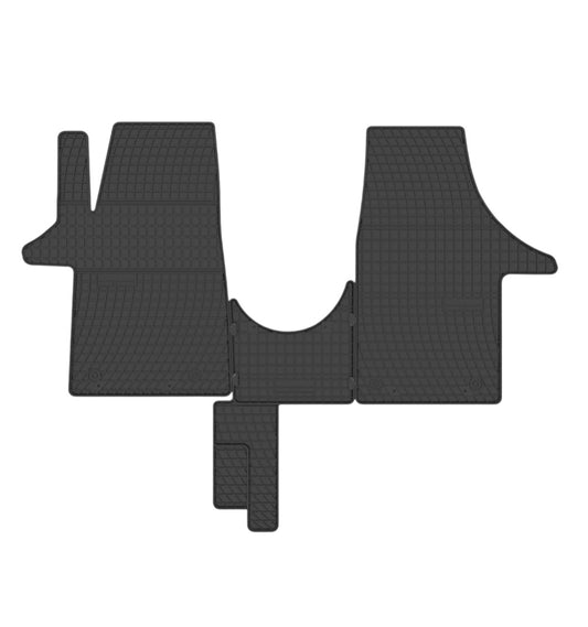 Covorase Presuri Auto Cauciuc Dedicate T5 VW TRANSPORTER 2003-2015 | VW T6 TRANSPORTER dupa 2015