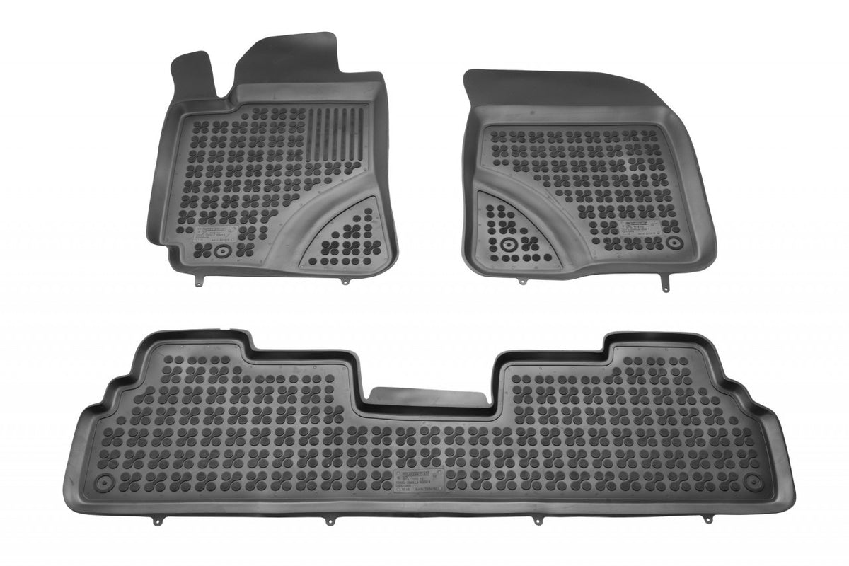 Covorase Presuri Auto Cauciuc Dedicate Toyota COROLLA VERSO II 2004 - 2009