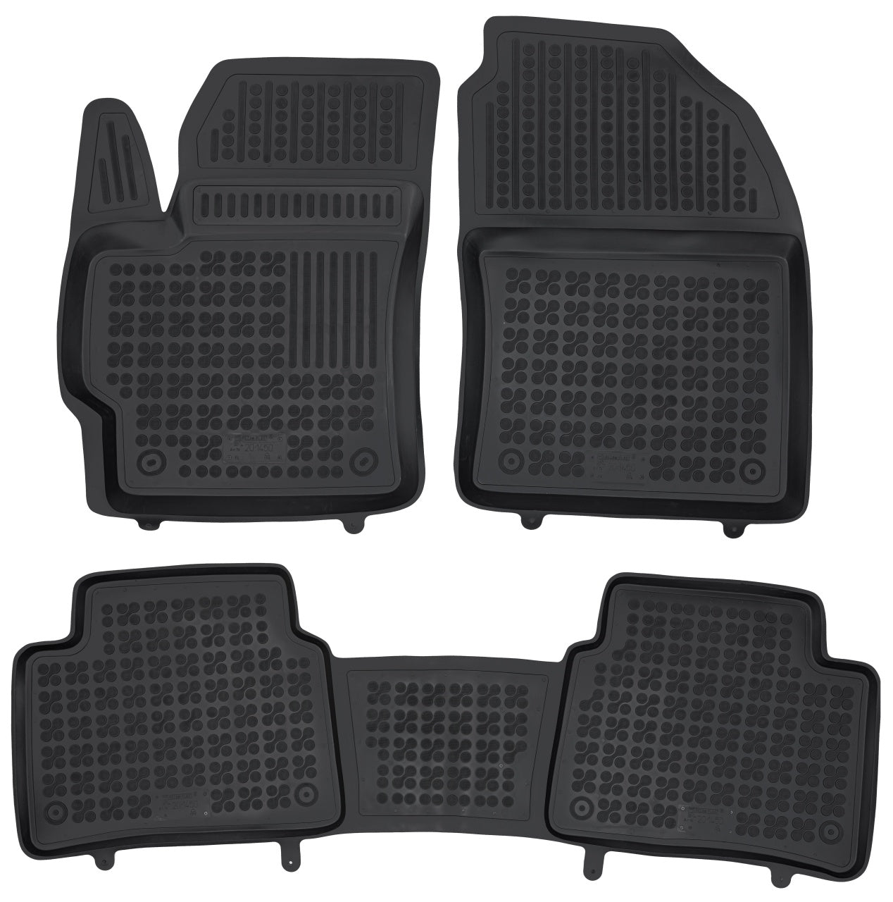 Covorase Presuri Auto Cauciuc Dedicate Toyota COROLLA XII (E210) Sedan, Break, inclusiv Hybrid (HEV) 2024 -