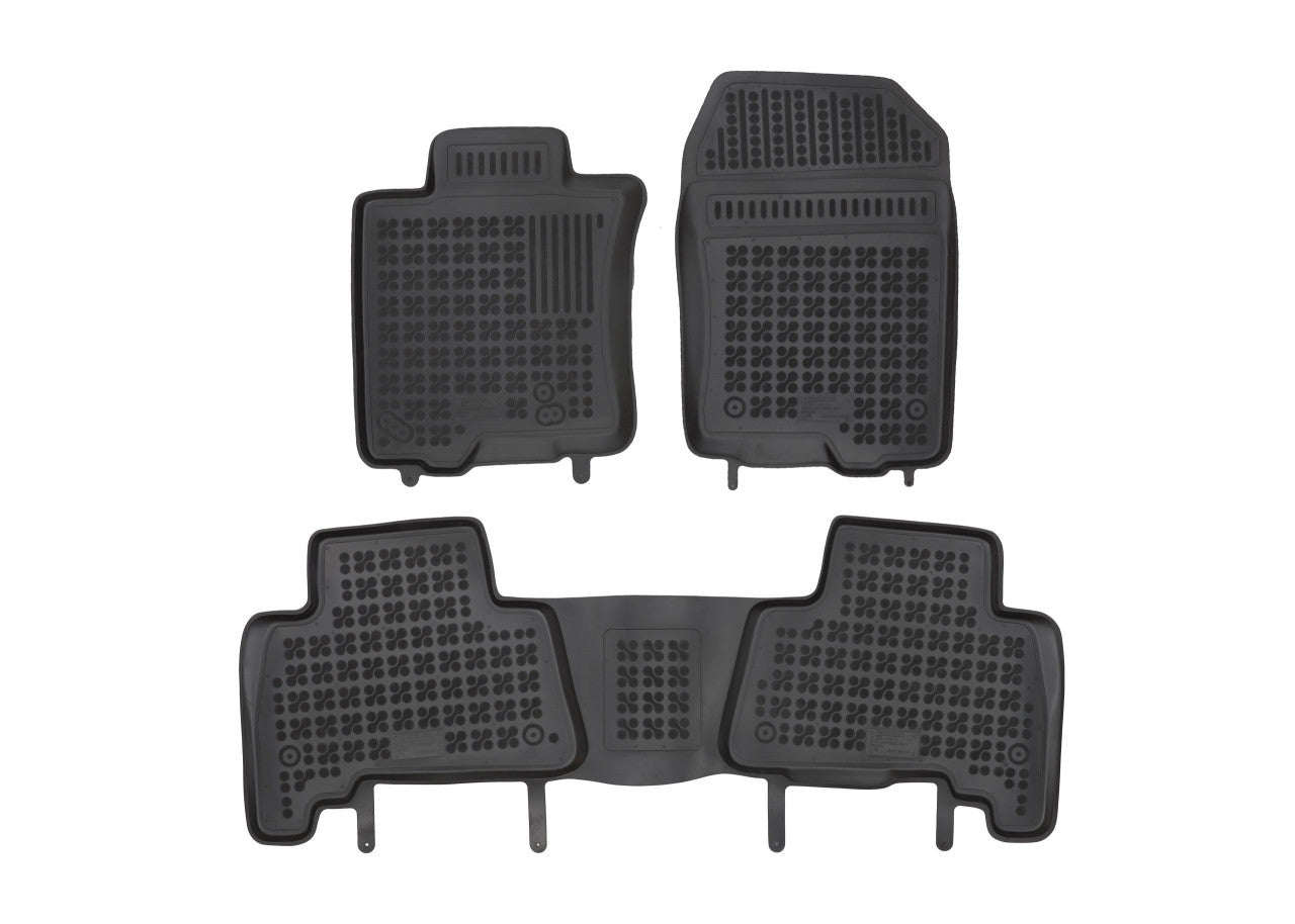 Стелки за кола, гумени, по модел, за Toyota LAND CRUISER J150 IV Pre Facelift и Facelift 2009 - 2020, 2020 -