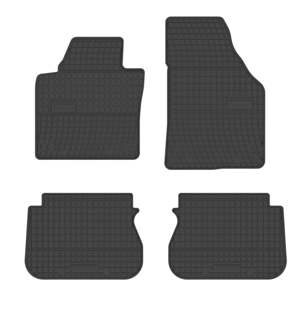 Стелки за кола, гумени, специално за VW CADDY 2003-2021