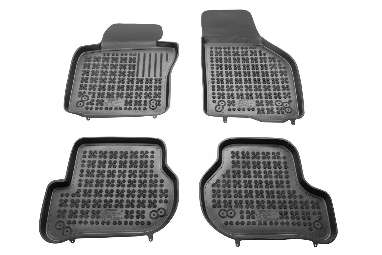 Covorase Presuri Auto Cauciuc Dedicate VW GOLF V Hatchback 2003 - 2007 | VW GOLF V Variant 2007 - 2009 | VW GOLF GTI 2007 - | VW GOLF VI 2008-2013 | VW JETTA V 2005 - 2011 | VW SCIROCCO III 2008-2017 | Seat LEON II (MK2) 2005 - 2013 | Skoda OCTAVIA II 200