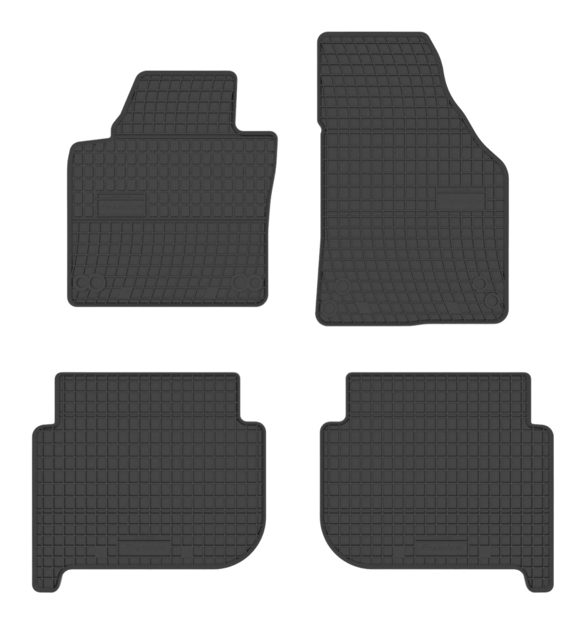 Стелки за кола гумени, специално за VW TOURAN 2003-2014