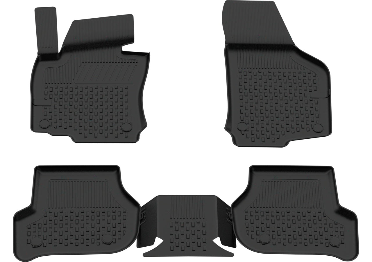4.5D mélytálcás autószőnyeg VW Golf V 2004-2008 | VW Golf VI 2008-2012 | VW Jetta 2005-2010 | Skoda Octavia II 2005-2012 | VW Scirocco 2009-2017