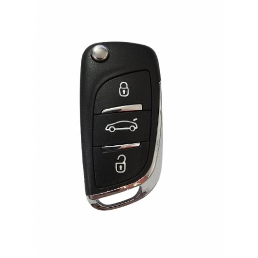 Carcasa Cheie Peugeot, 3 But, cu loc pentru baterie