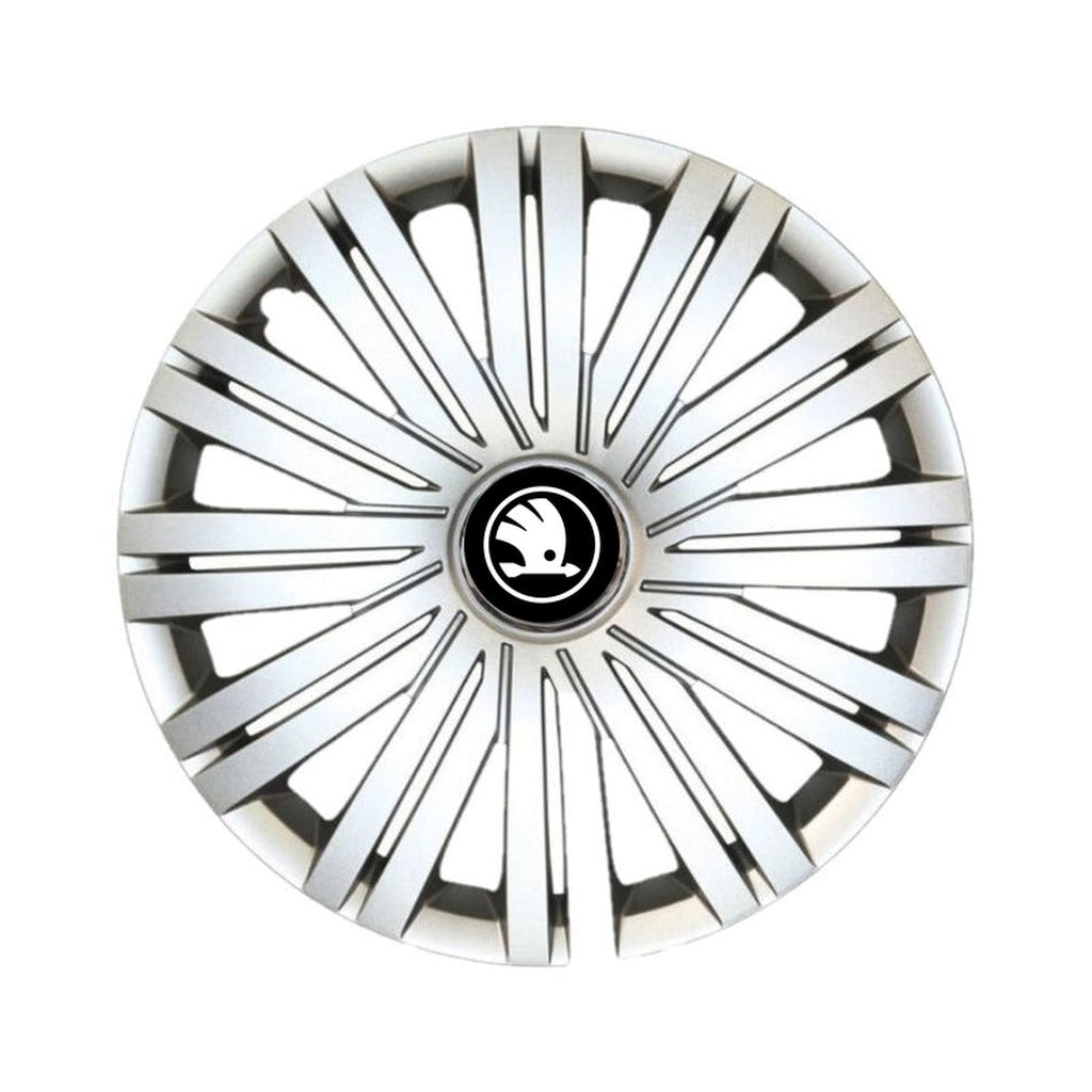 Set 4 Capace Roti Creative Rey R14, Potrivite Jantelor de 14 inch, pentru Skoda Nou, Model 200