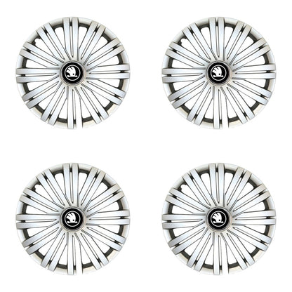 Set 4 Capace Roti Creative Rey R16, Potrivite Jantelor de 16 inch, pentru Skoda Nou, Model 200