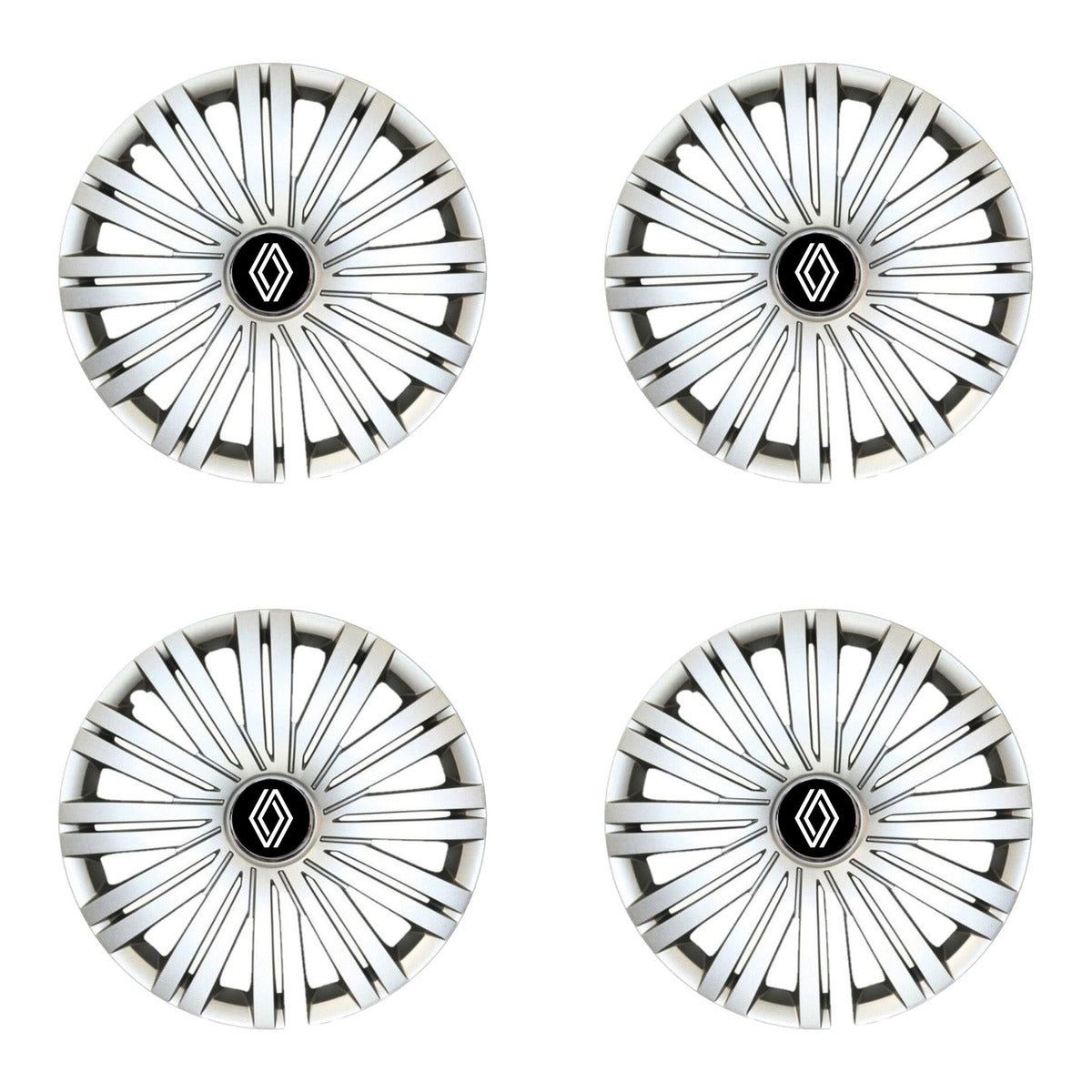 Set 4 Capace Roti Creative Rey R16, Potrivite Jantelor de 16 inch, pentru Renault Nou, Model 200