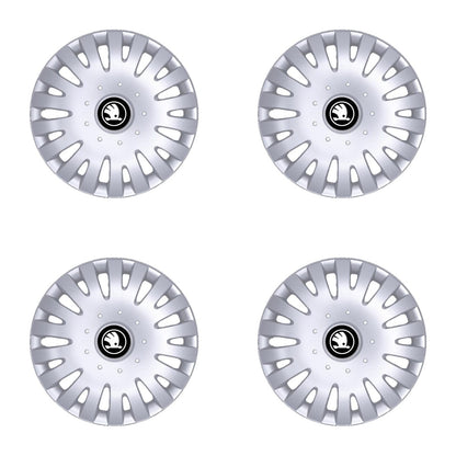 Set 4 Capace Roti Creative Rey R15, Potrivite Jantelor de 15 inch, Pentru Skoda Nou, Model 211