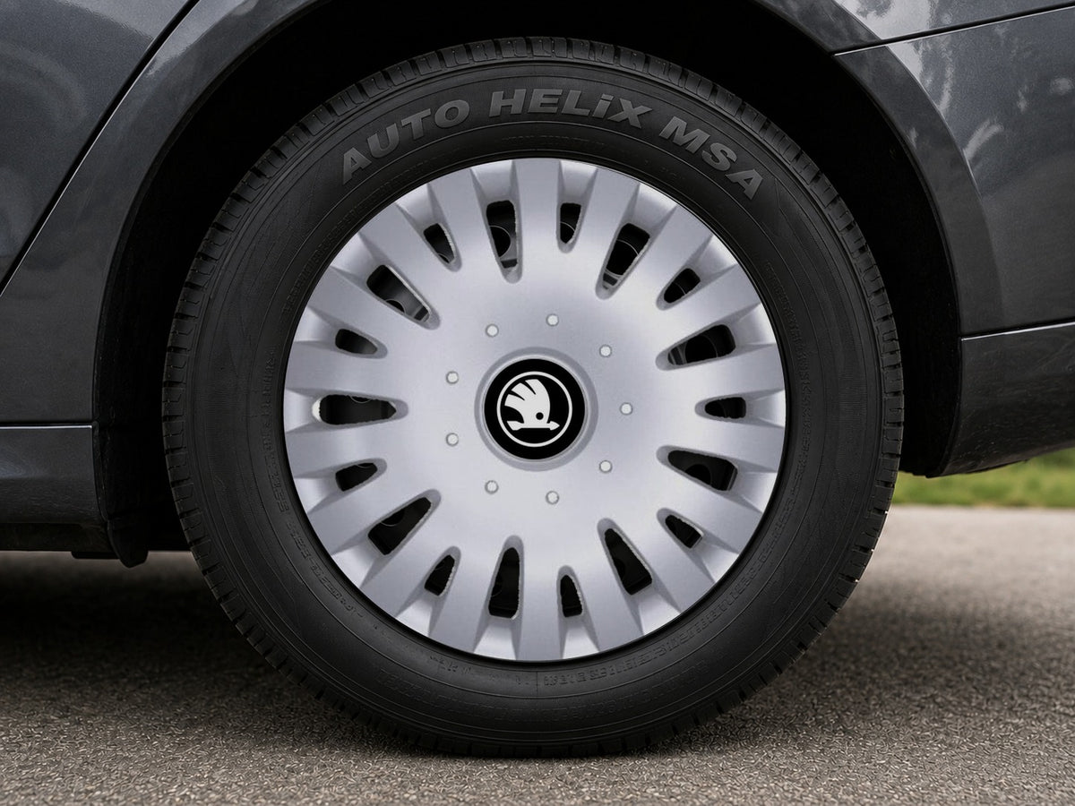 Set 4 Capace Roti Creative Rey R16, Potrivite Jantelor de 16 inch, Pentru Skoda Nou, Model 211