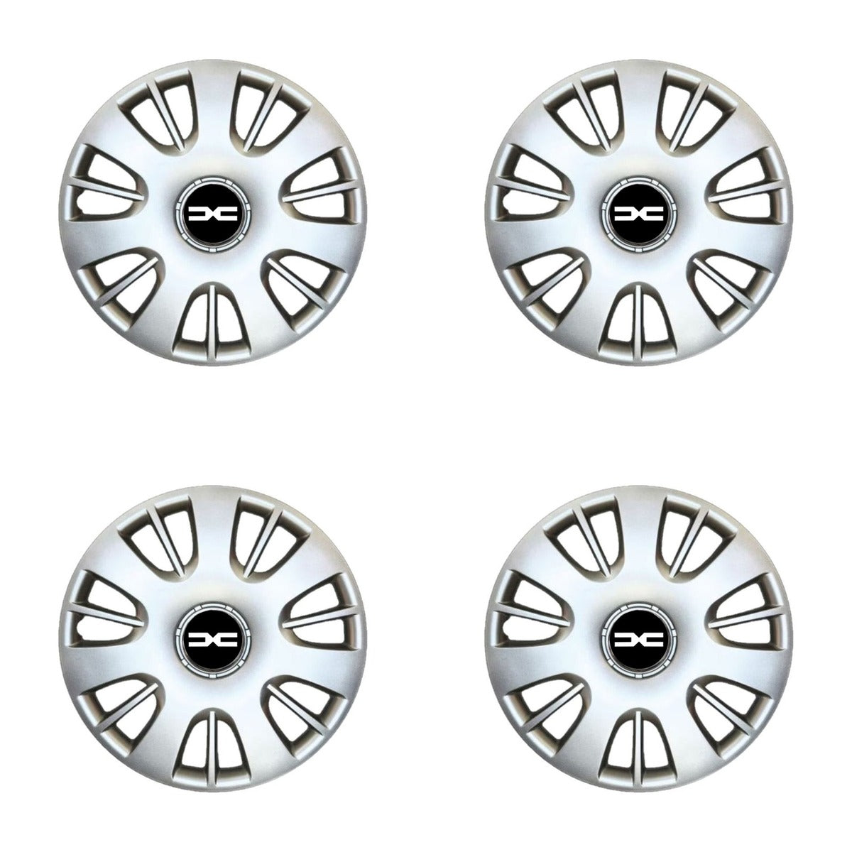 Set 4 Capace Roti Creative Rey R14, Potrivite Jantelor de 14 inch, pentru Dacia Nou, Model 222