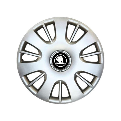 Set 4 Capace Roti Creative Rey R14, Potrivite Jantelor de 14 inch, pentru Skoda Nou, Model 222
