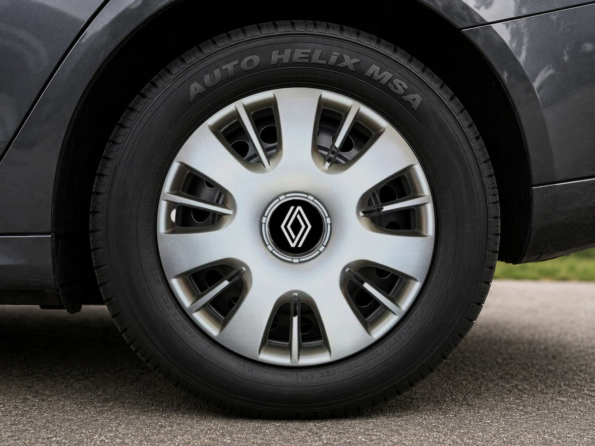 Set 4 Capace Roti Creative Rey R16, Potrivite Jantelor de 16 inch, pentru Renault Nou, Model 222