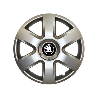 Set 4 Capace Roti Creative Rey R14, Potrivite Jantelor de 14 inch, pentru Skoda Nou, Model 337