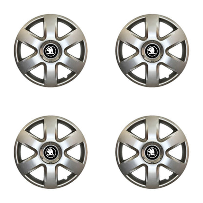 Set 4 Capace Roti Creative Rey R16, Potrivite Jantelor de 16 inch, pentru Skoda Nou, Model 337