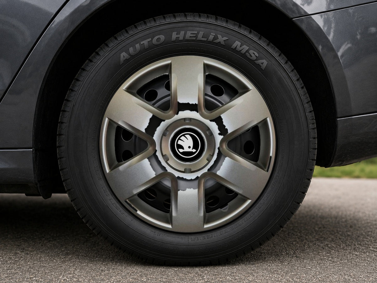 Set 4 Capace Roti Creative Rey R16, Potrivite Jantelor de 16 inch, pentru Skoda Nou, Model 337