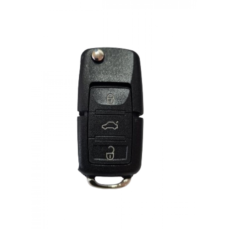 Carcasa Cheie Briceag after market , compatibila cu VW, 3 but, fara lamela