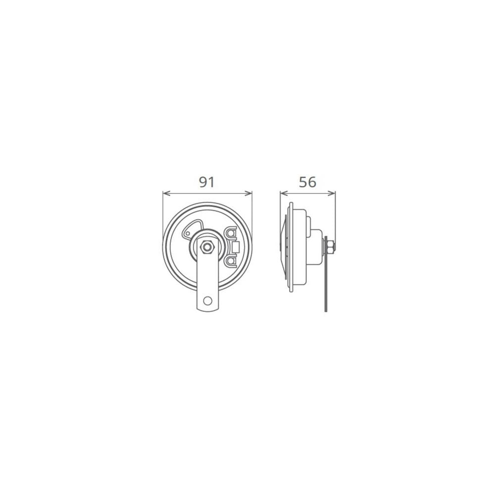SET CLAXOANE ELECTROMAGNETICE 12V 5A+5A TON INALT SI JOS