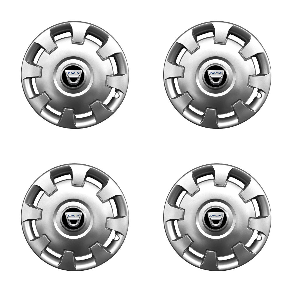 Set 4 capace roti 14 inchi (R14) compatibile DACIA Logan, Sandero, Duster, Dokker, Model-206