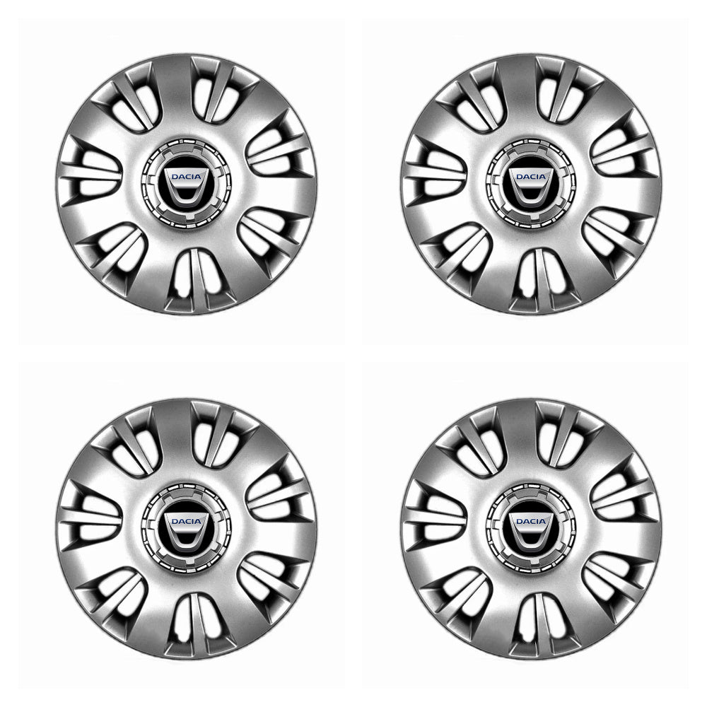 Set 4 capace roti potrivite jantelor de 16 inch compatibile gama DACIA model - 407